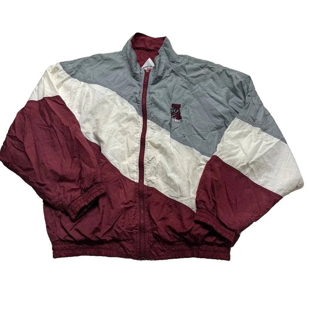Vintage Alabama Crimson Tide Tracksuit Mens XL Windbreaker Jacket & Pants Set